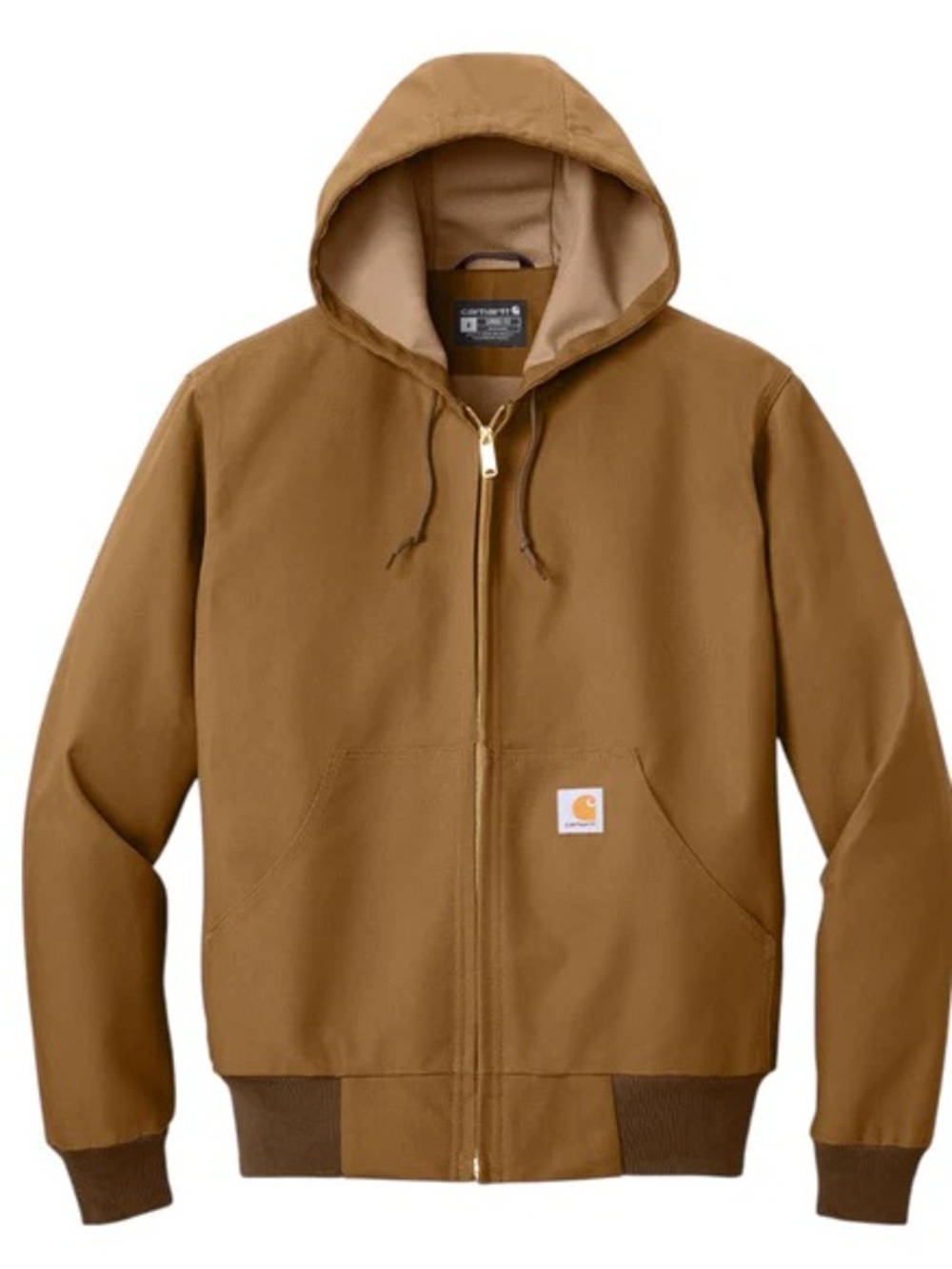 NEW WITHOUT TAGS Carhartt Washed Duck 0J0131-M Loose Fit Thermal-Lined Jacket